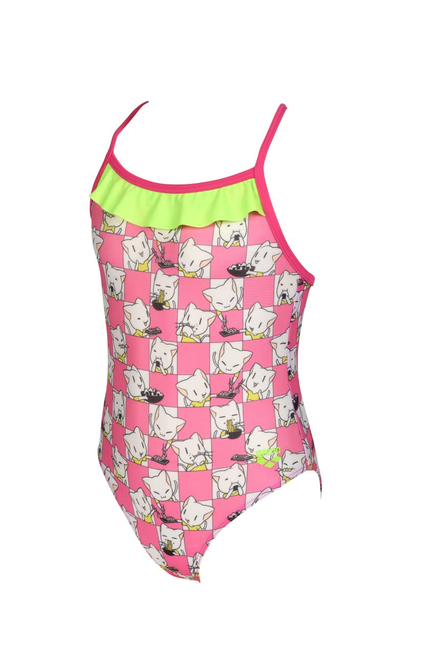 arena-kids-girl-s-arena-friends-swimsuit-cross-back-costume-intero-bambine-e-rag image 1