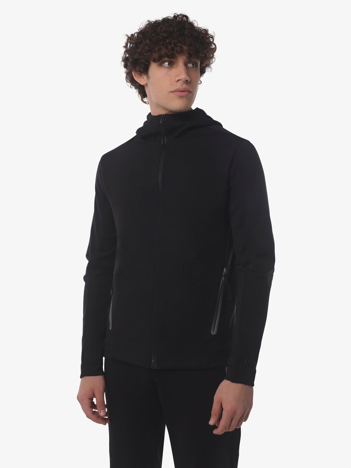 jaked-felpa-new-york-con-cappuccio-felpa-tecnica-unisex-per-fitness-running-e-pa image 2