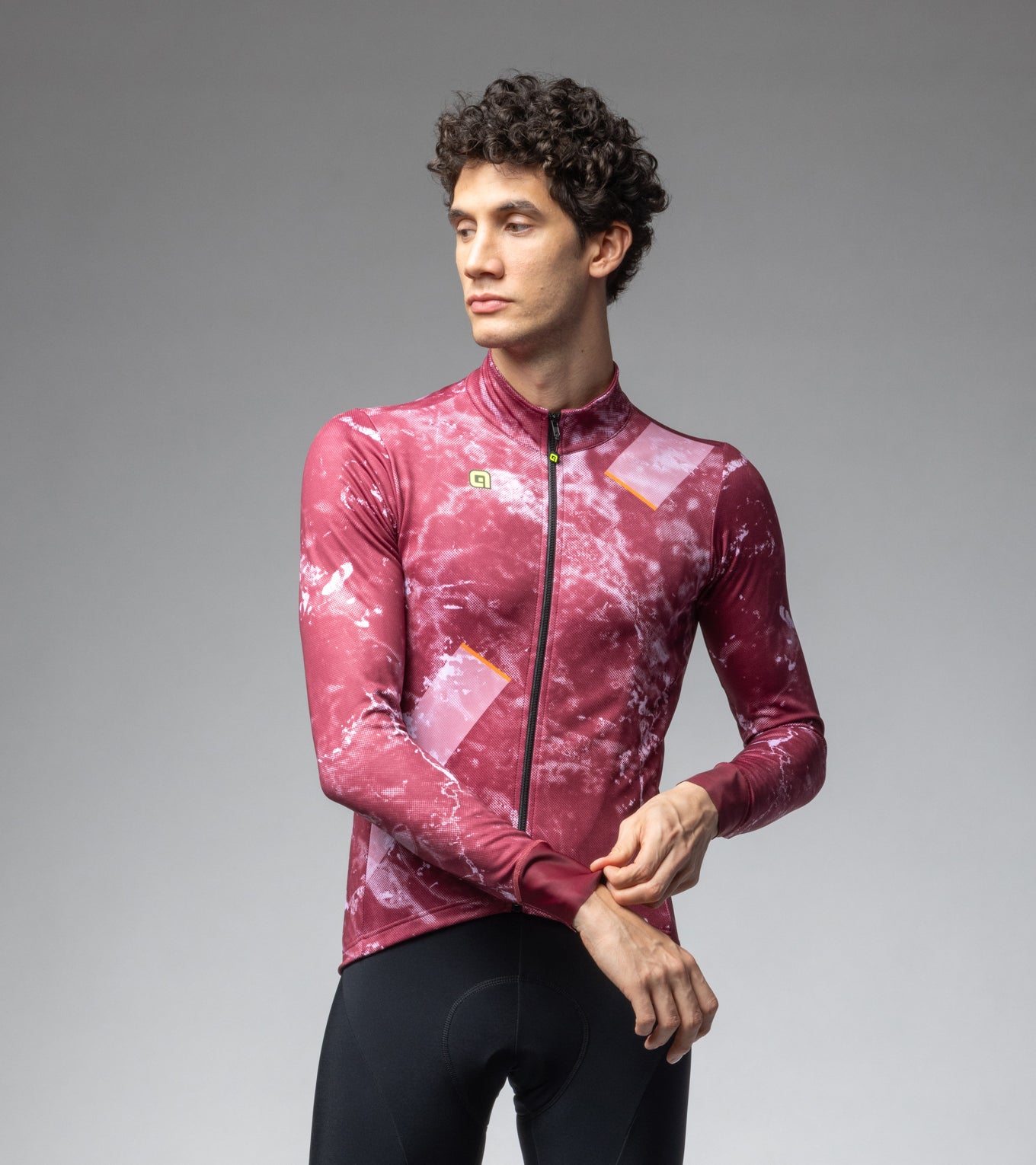 al-cycling-maglia-manica-lunga-uomo-space-maglia-termica-da-ciclismo image 1