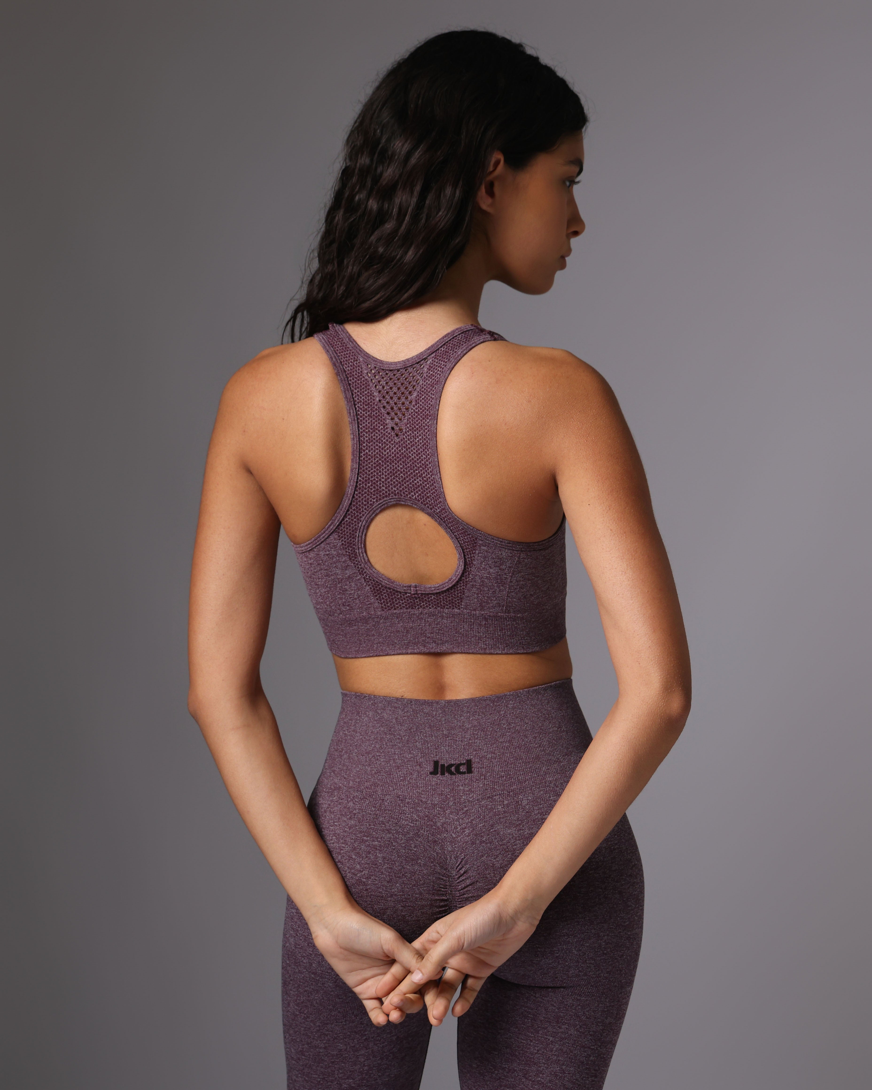top-spallina-larga-preformato-venus-jaked-crop-top-seamless-donna image 2