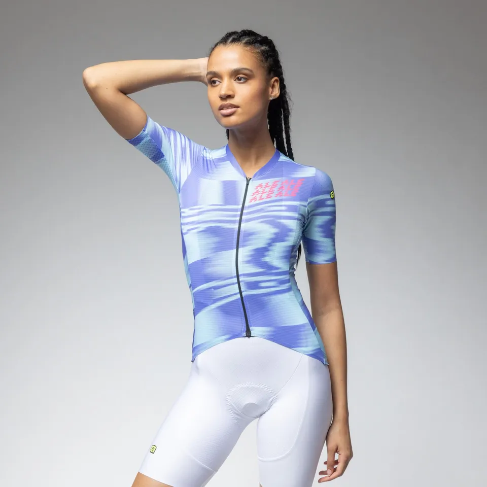 al-cycling-short-sleeve-jersey-woman-techno image 1