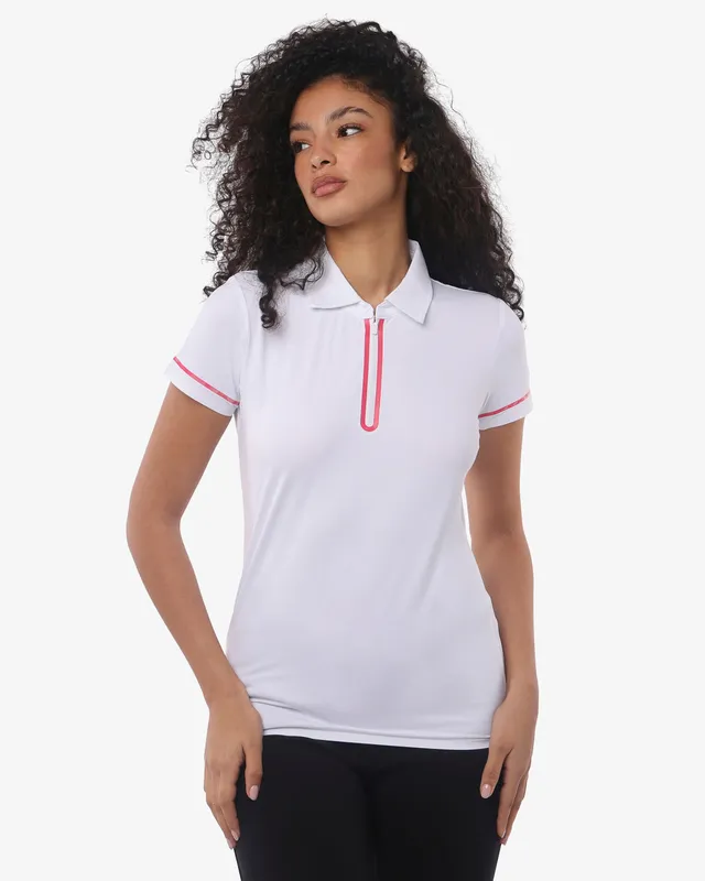 jaked-polo-zip-activewear-hydra-donna-polo-mezza-manica-in-tessuto-ultralight-co image 1