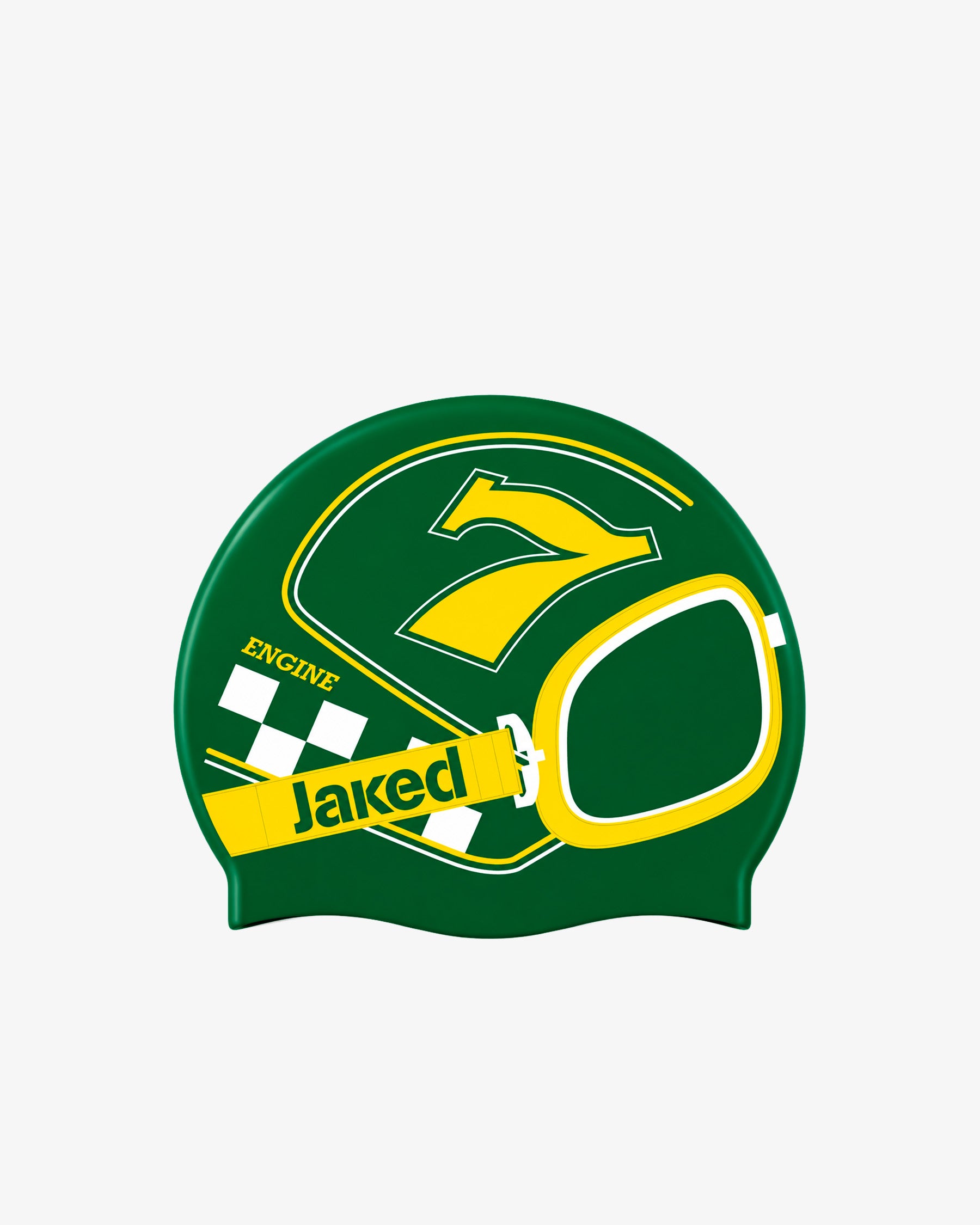 jaked-cafe-racer-cuffia-da-nuoto-stile-retr-e-protezione-per-capelli-in-piscina image 1
