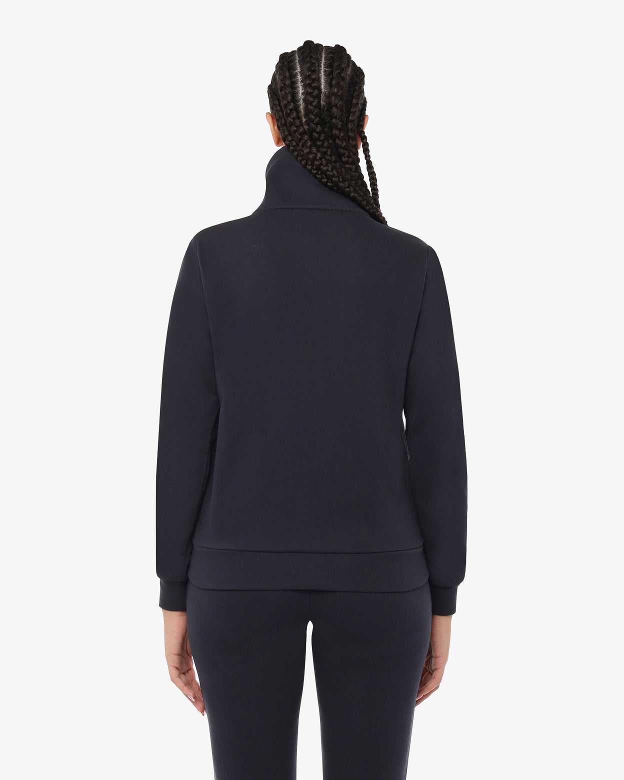 felpa-creed-jaked-felpa-con-zip-e-collo-alto-donna image 7