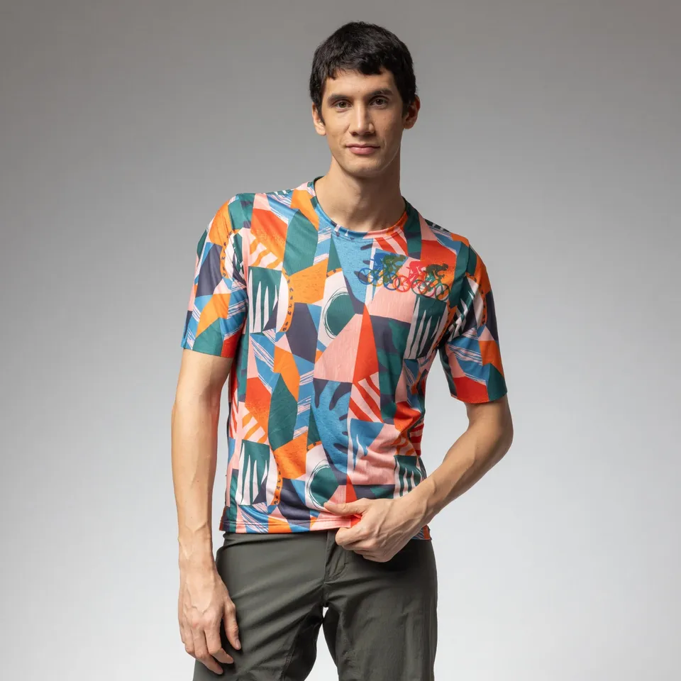 al-cycling-savana-maglia-manica-corta-unisex-jersey-da-gravel-e-strada-tecnico-e image 1