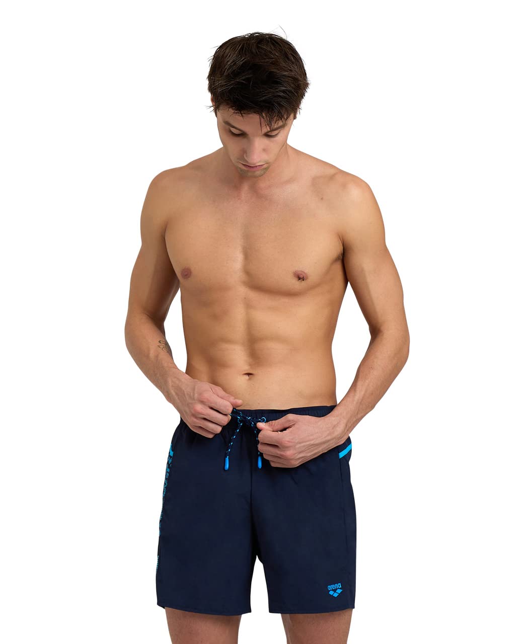 arena-men-s-arena-pro-file-beach-boxer-logo-costume-da-bagno-boxer-uomo-con-logo image 7