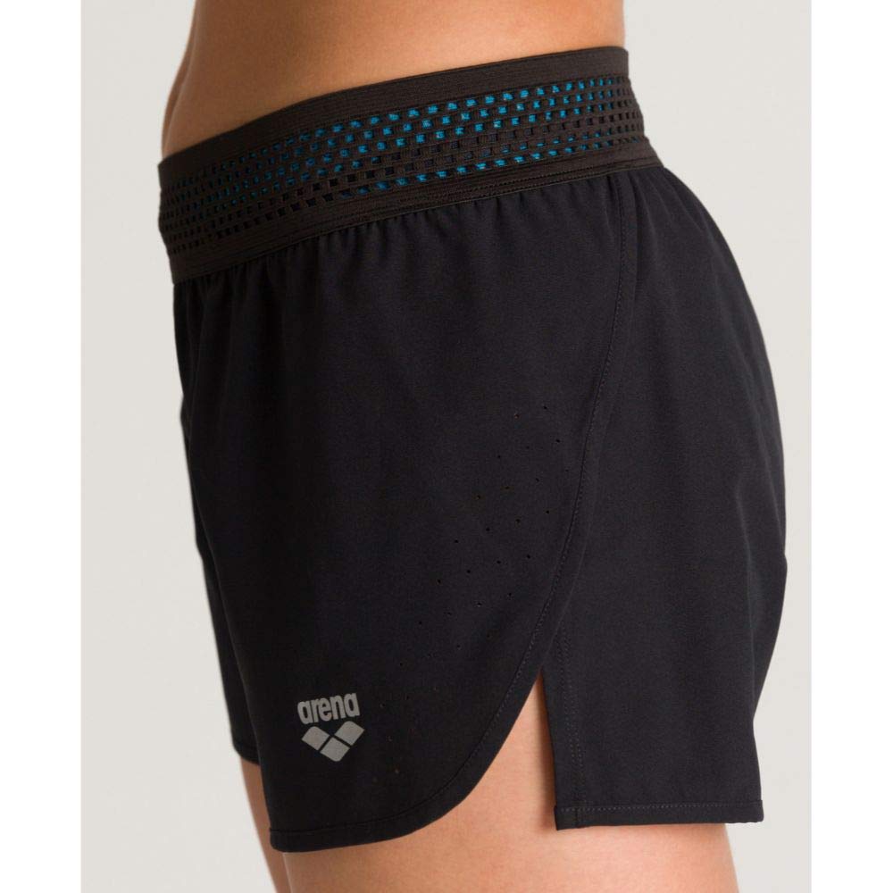arena-damen-lauf-shorts-side-vents-pantaloncini-da-running-donna-con-tasche-e-sl image 5