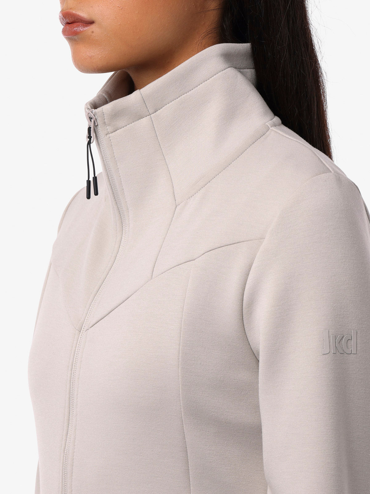 jaked-felpa-full-zip-easy-next-donna-in-tessuto-tecnico-modello-jkfl6p301d image 8
