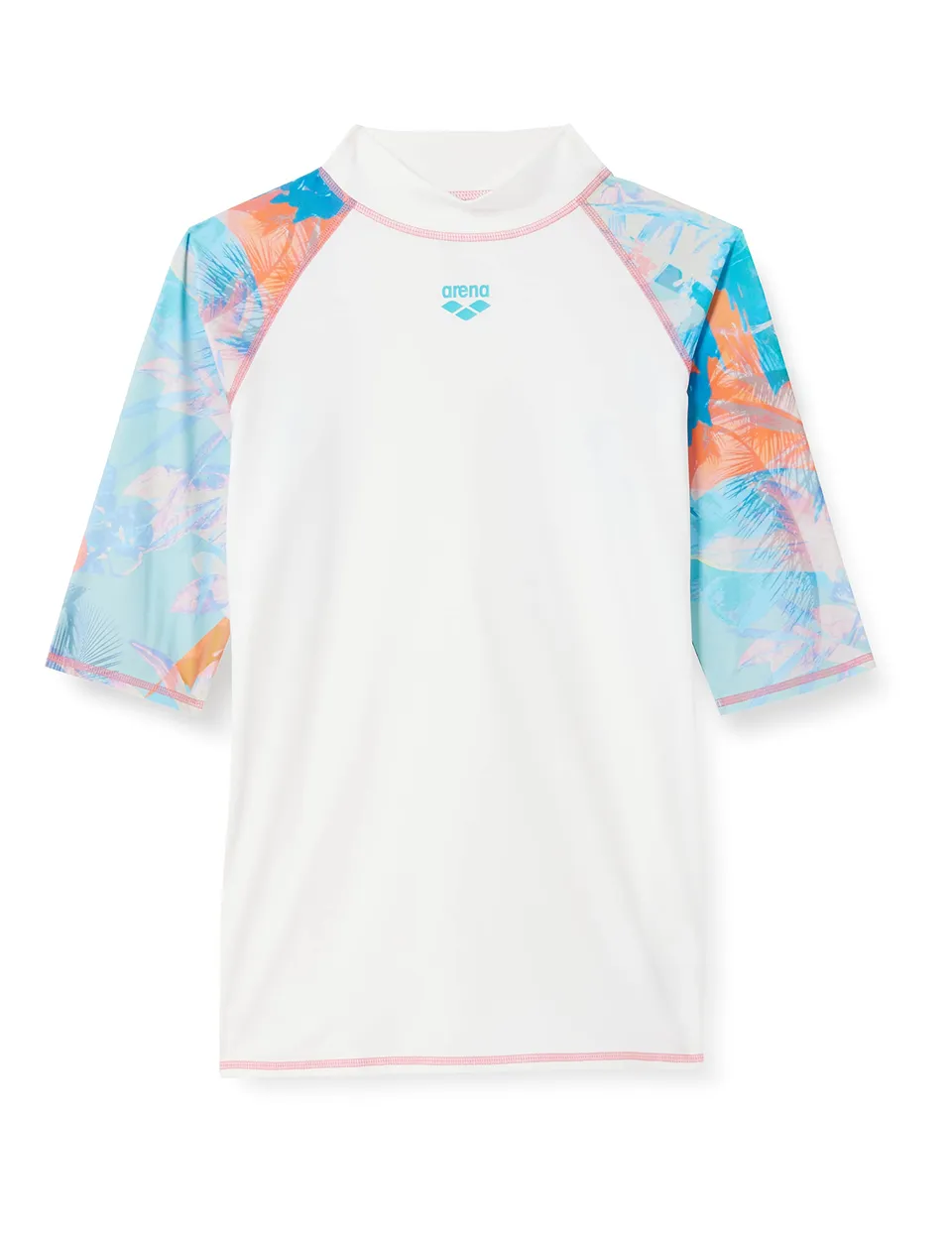 arena-w-rash-vest-s-s-allover-maglia-donna-a-maniche-corte-con-protezione-uv image 1