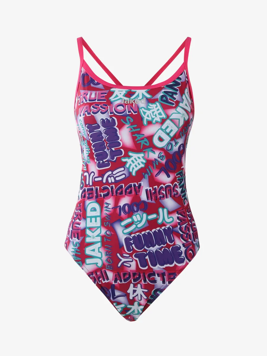 costume-da-piscina-jaked-manga-costume-da-bagno-donna image 1