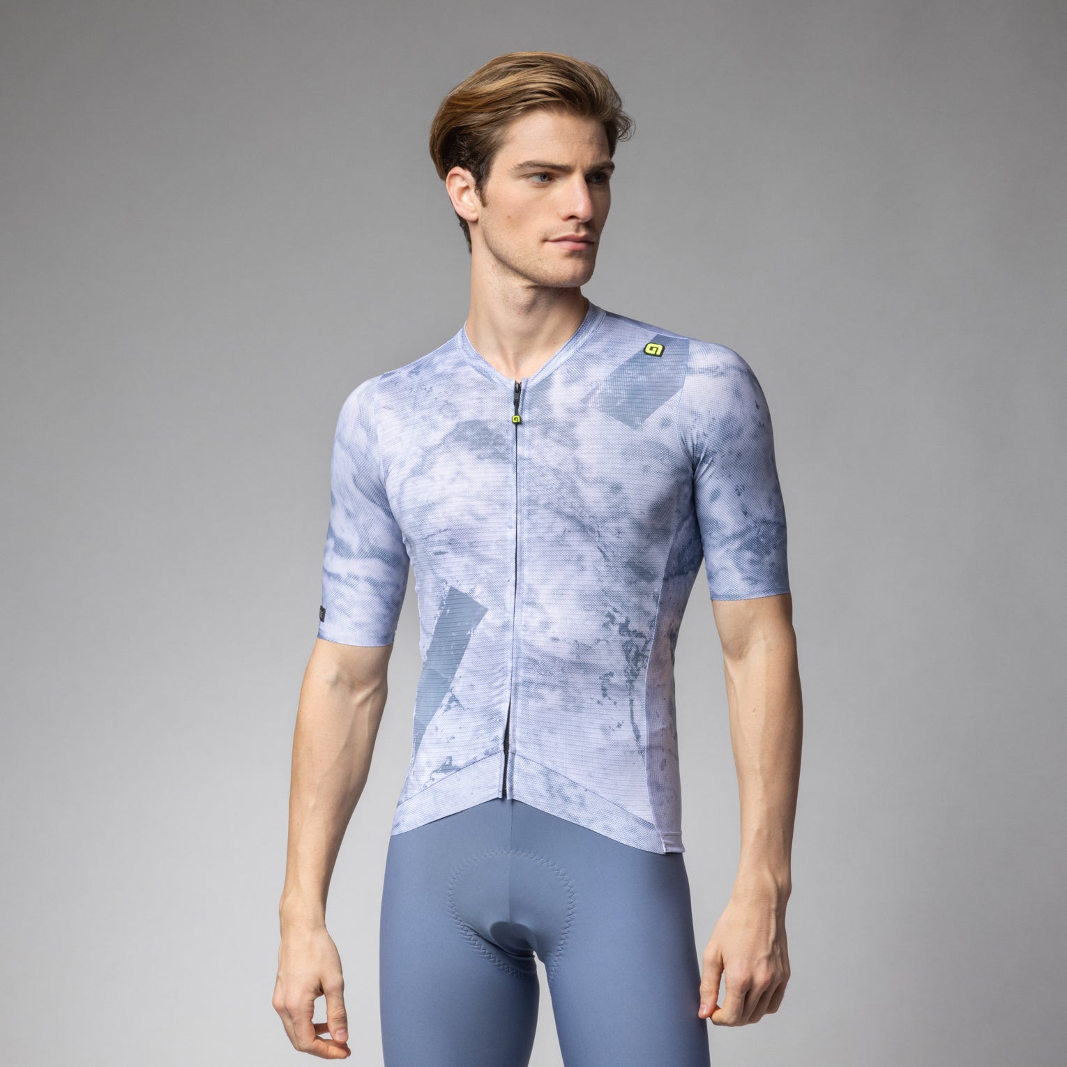 al-cycling-marble-maglia-manica-corta-uomo-jersey-estivo-traspirante-115-g image 1