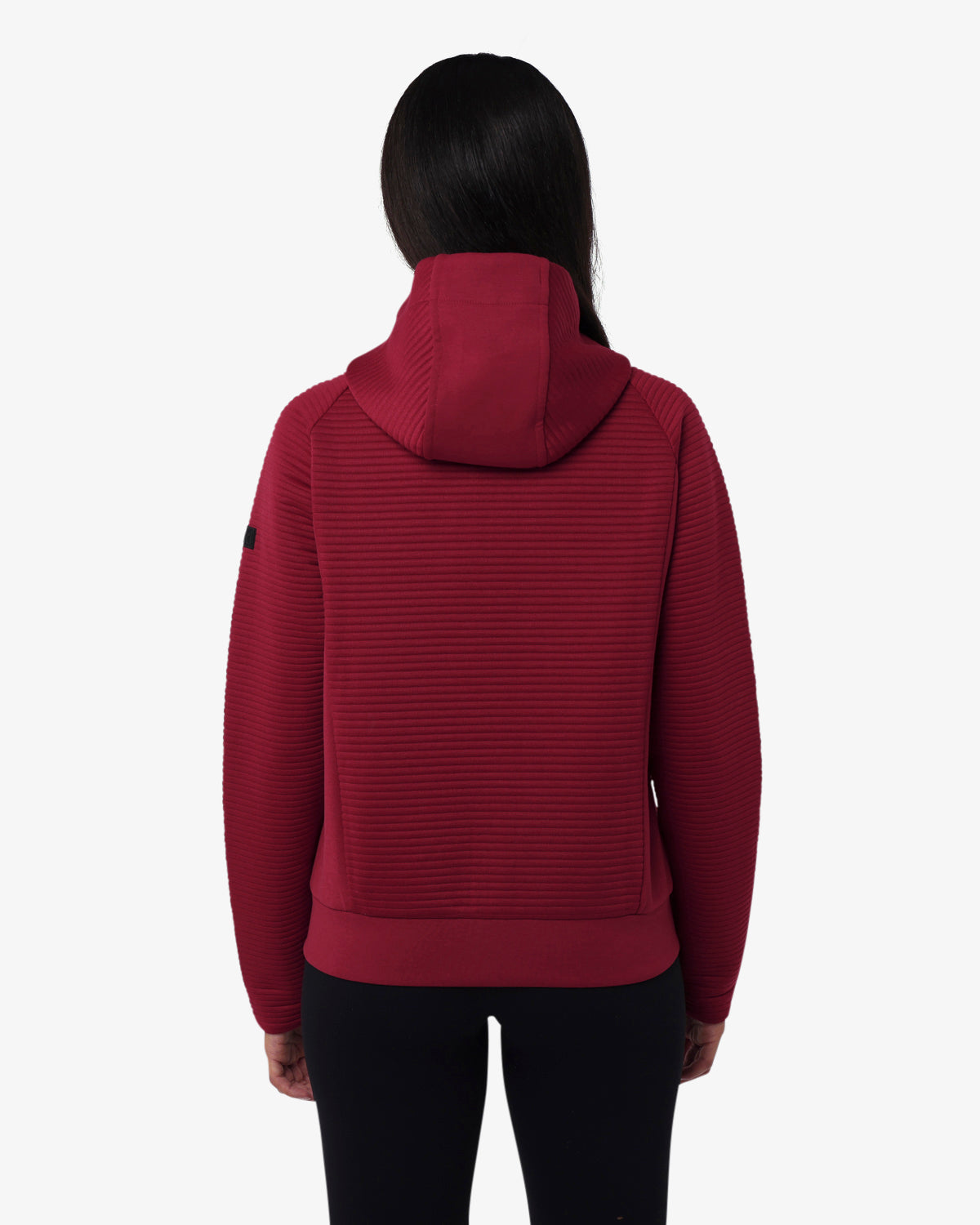 jaked-volume-felpa-con-cappuccio-donna-in-tessuto-doppio image 3