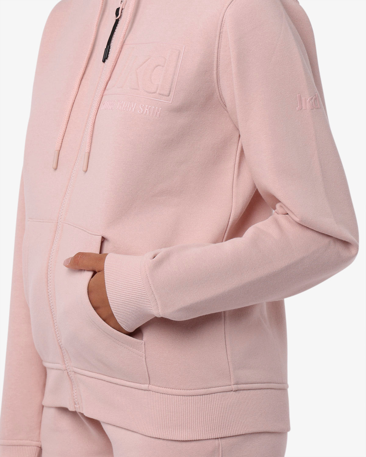 jaked-felpa-steady-fw-full-zip-con-cappuccio-donna-felpa-sportiva-tecnica image 5
