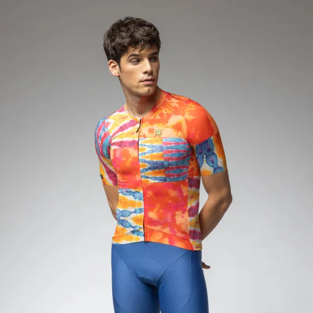al-cycling-short-sleeve-jersey-man-clorofilla-maglia-da-ciclismo-traspirante-con image 1