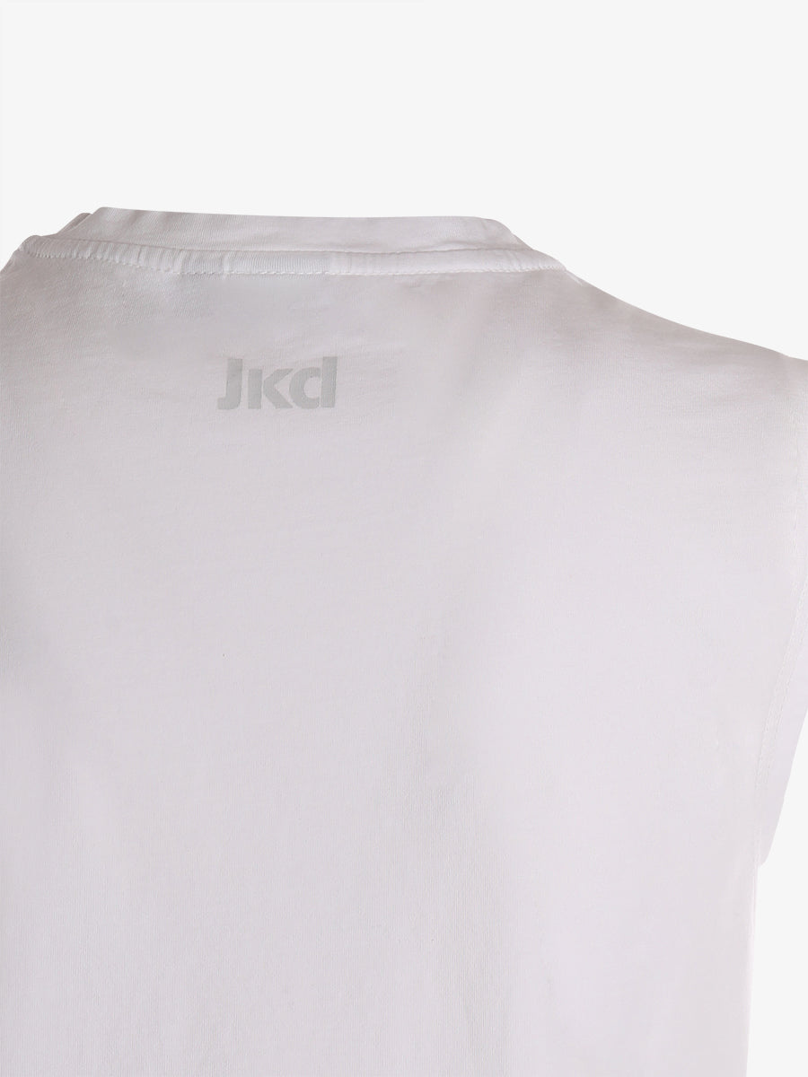 jaked-canotta-logo-22-canotta-donna-in-felpa-di-cotone-tinto-capo-vestibilit-reg image 4