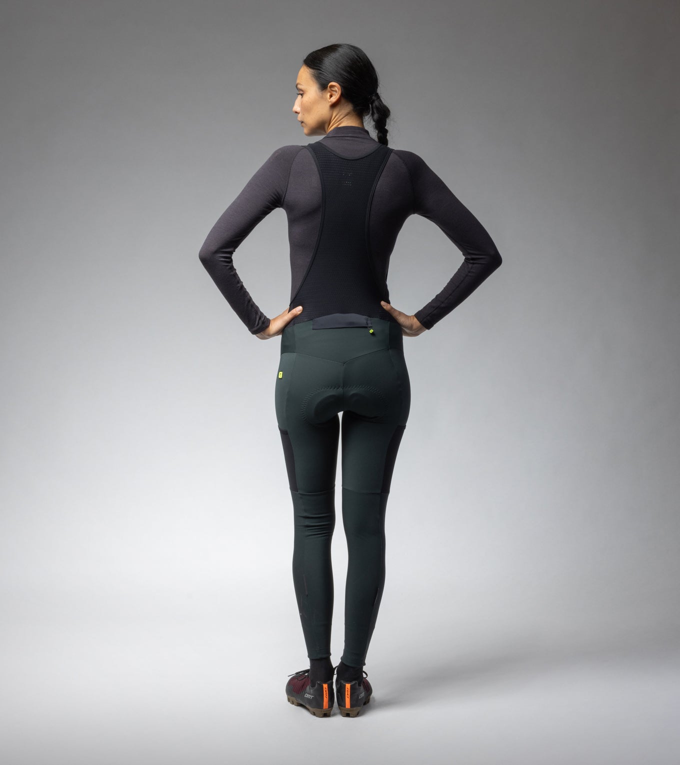 al-cycling-calzamaglia-con-bretelle-donna-stones-cargo-termica-invernale image 8