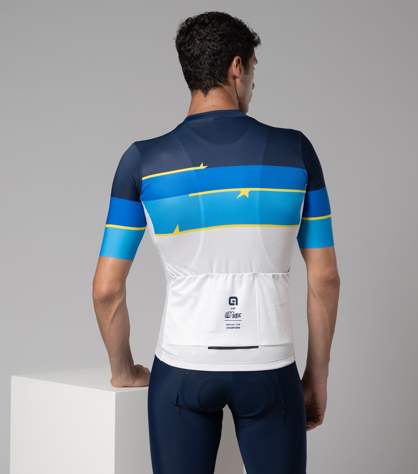 al-cycling-maglia-manica-corta-unisex-uec-bianco-collezione-capsule-pro-team-rep image 4