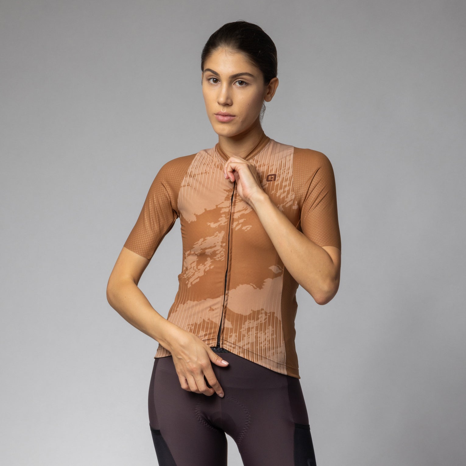 maglia-manica-corta-donna-al-cycling-krakatoa image 1