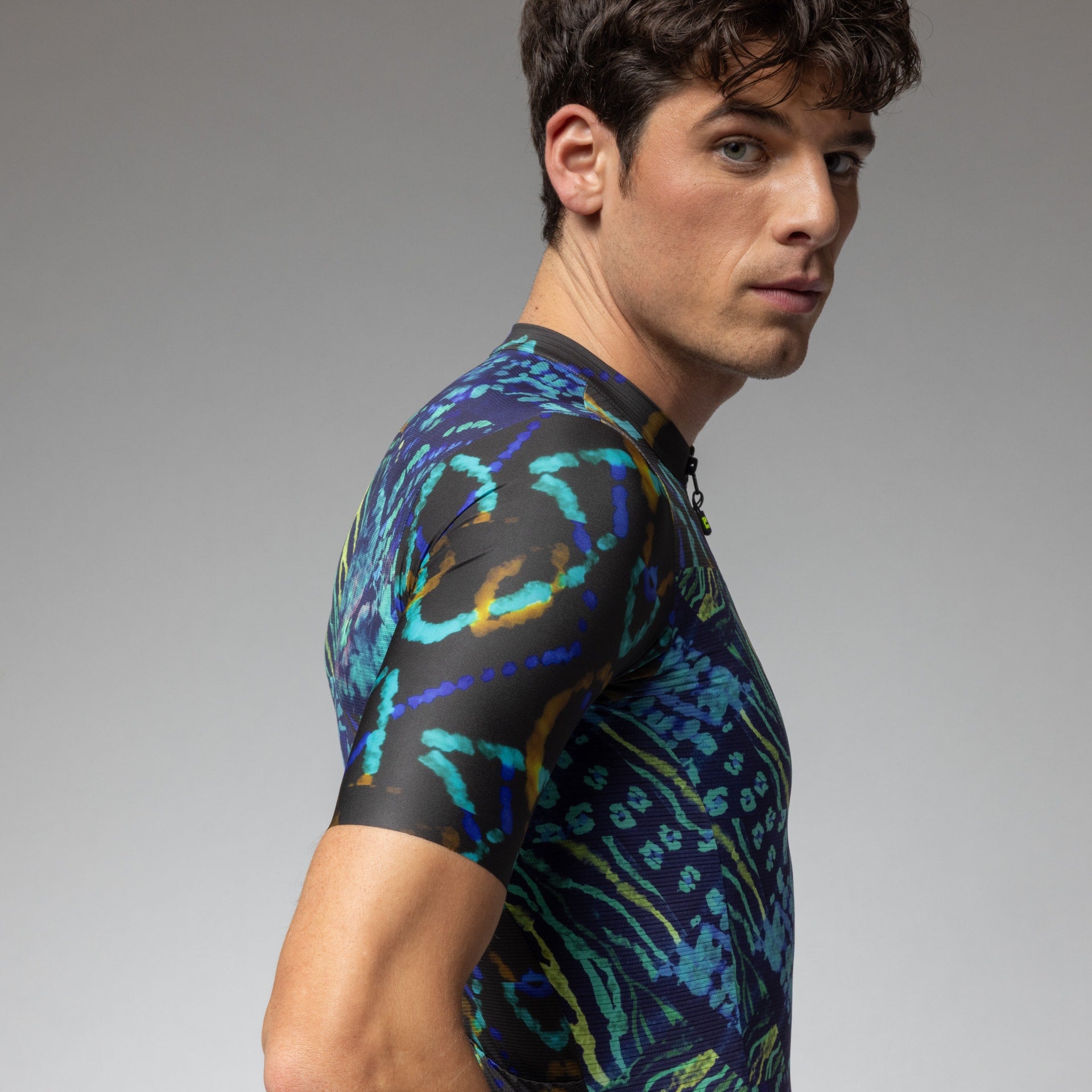 al-cycling-maglia-a-manica-corta-uomo-caraibi-estate-traspirante-maniche-raw-cut image 2
