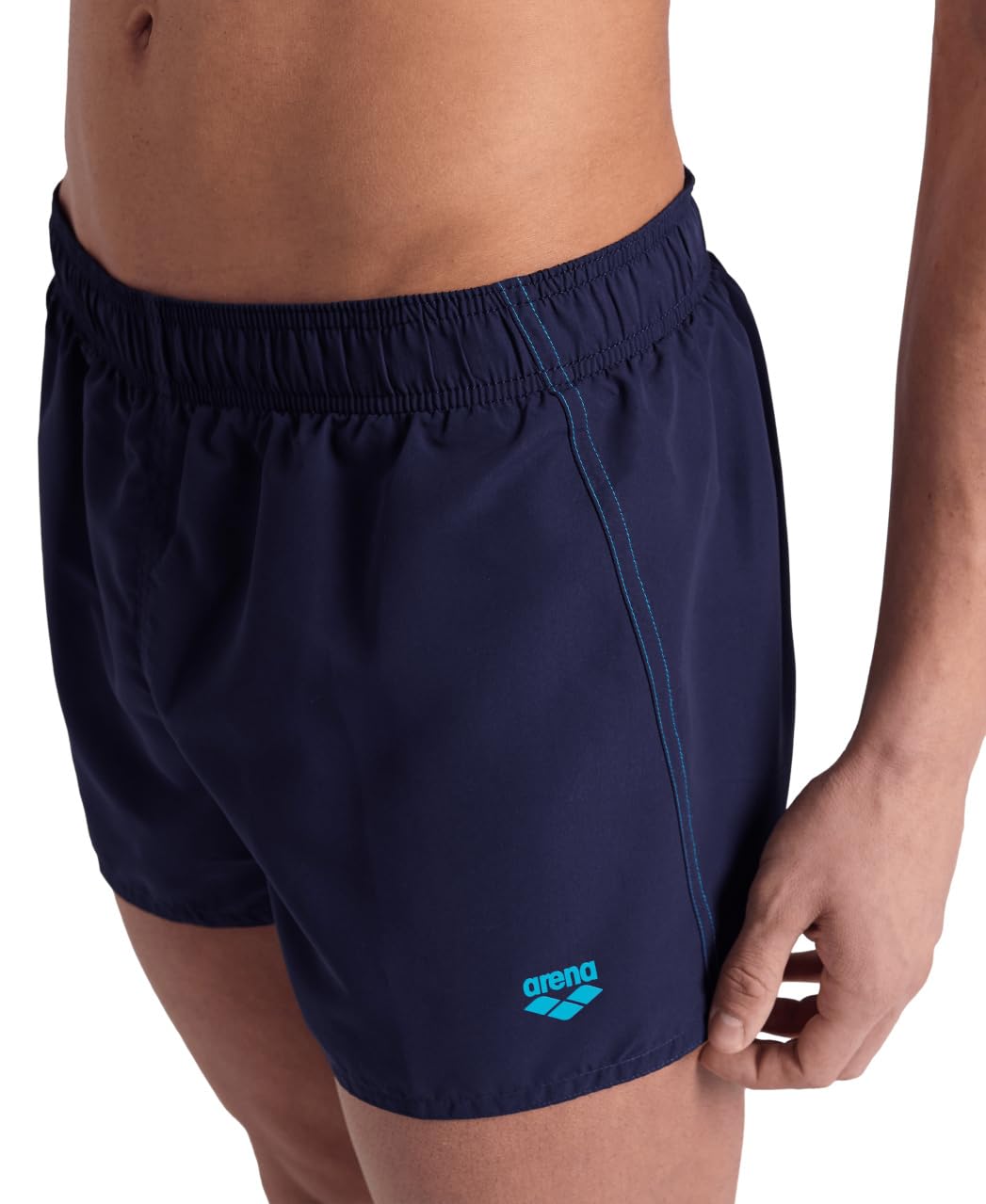 arena-x-short-da-mare-da-uomo-fundamentals-r-costume-da-bagno-corto-sportivo image 4
