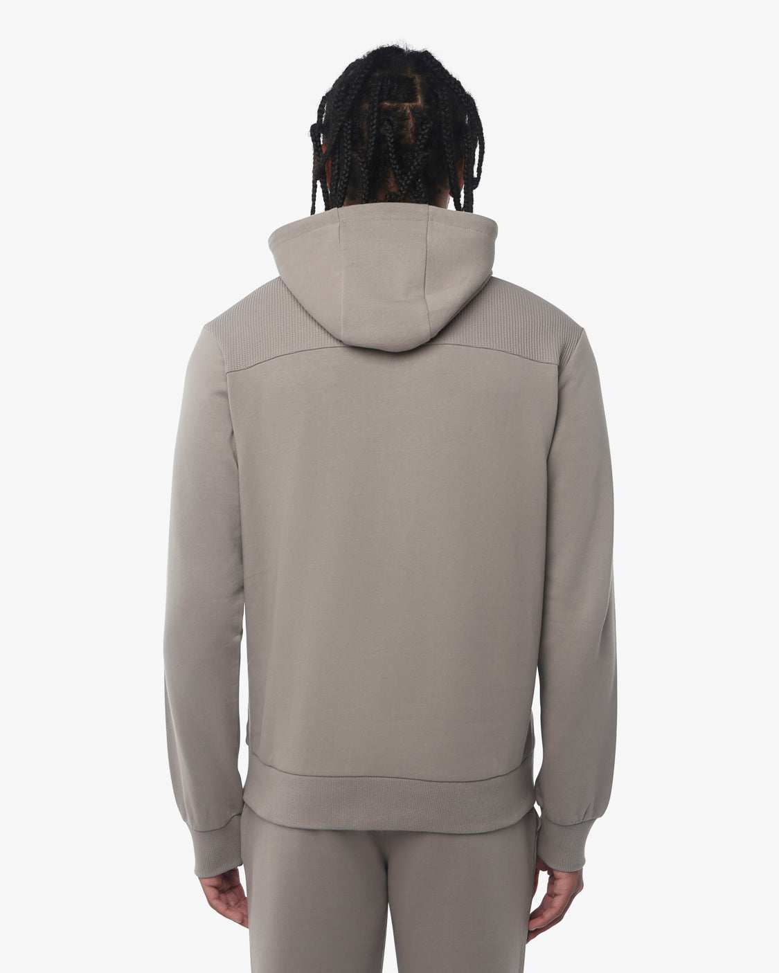 jaked-felpa-full-zip-cappuccio-kotton-mix-felpa-uomo-in-cotone-con-inserti-in-re image 3