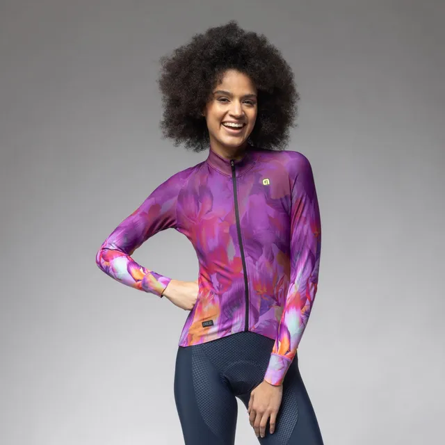 al-cycling-maglia-manica-lunga-donna-jardin-maglia-termica-da-ciclismo image 1