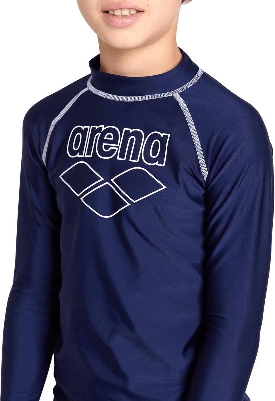 arena-unisex-jr-rash-vest-l-s-graphic-maglia-a-maniche-lunghe-per-bambini-e-raga image 3