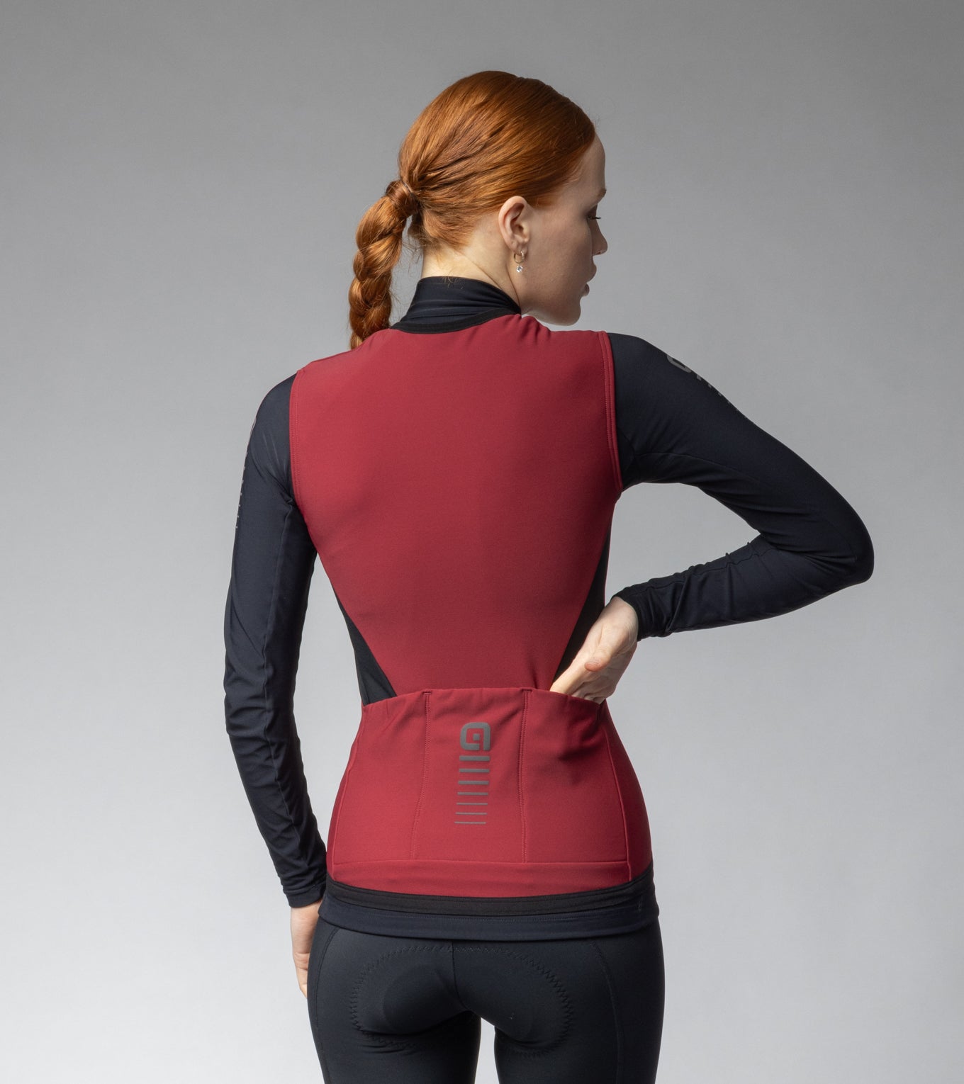 al-cycling-gilet-donna-thermo-smanicato-termico-multi-funzione image 2