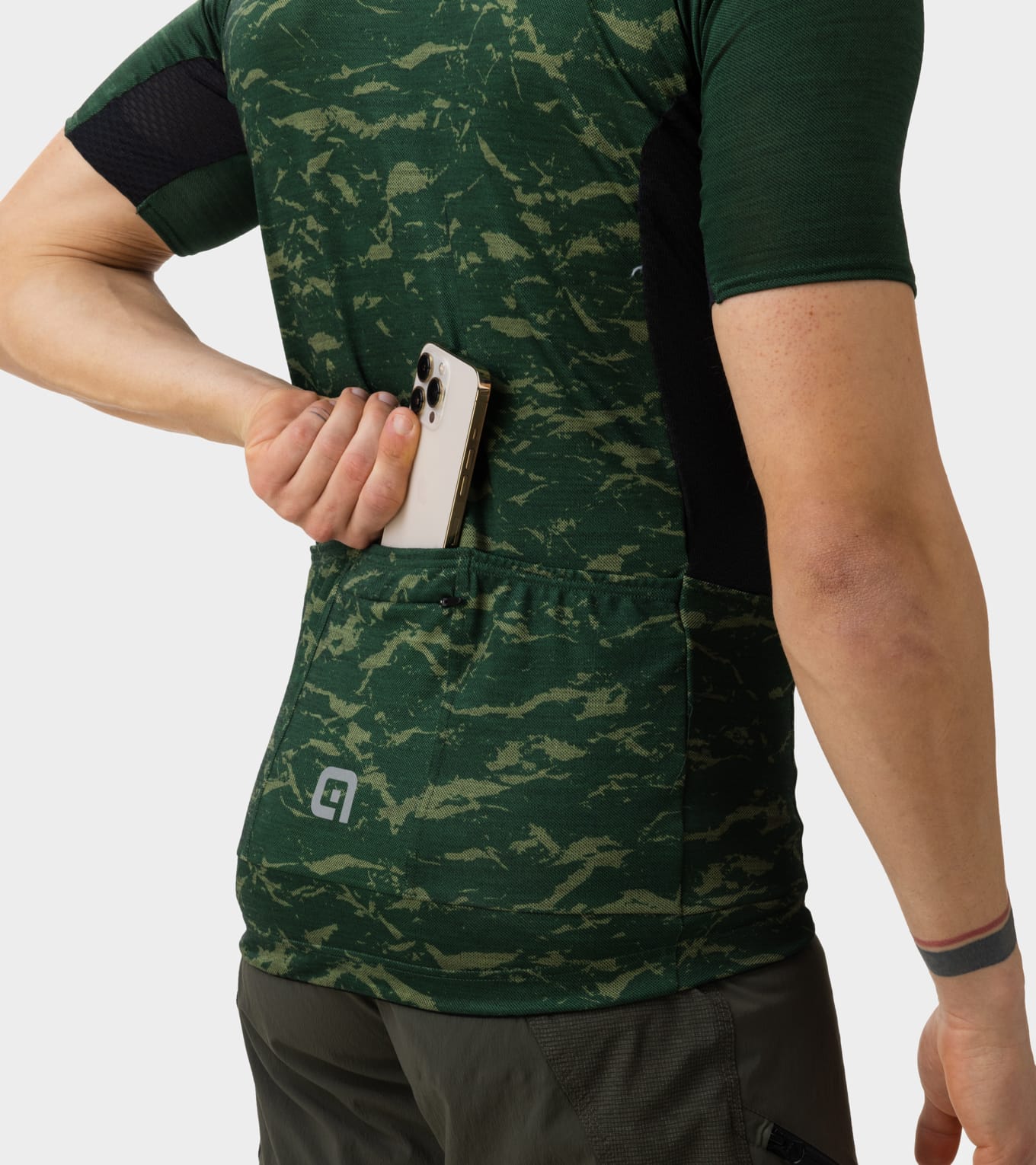 al-cycling-earth-maglia-manica-corta-uomo-lana-merinos-gravel image 5