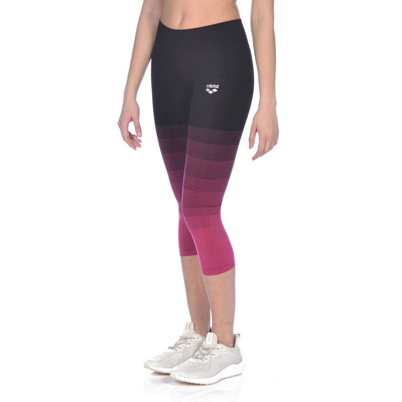 arena-w-seamless-3-4-tight-leggings-3-4-senza-cuciture-donna-blu image 2