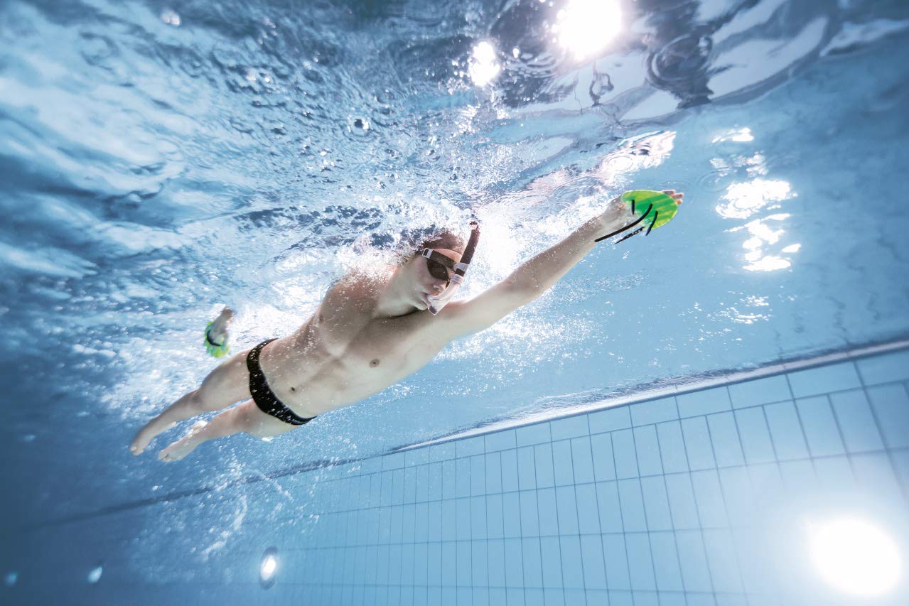 arena-finger-paddle-elite-palette-da-nuoto-per-dita-con-palmo-scoperto-e-cinturi image 2