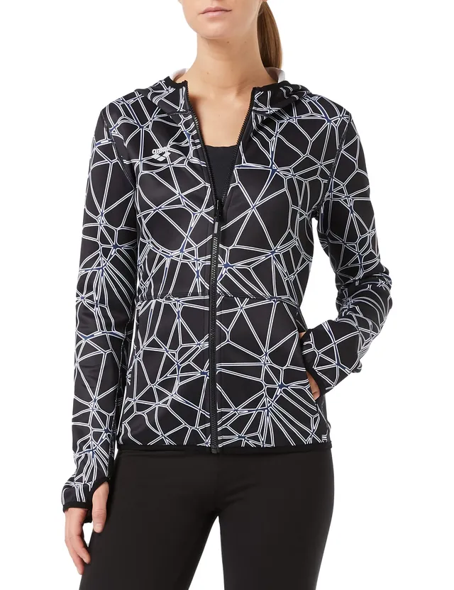 arena-w-hooded-spacer-giacca-reversibile-con-cappuccio-donna image 1