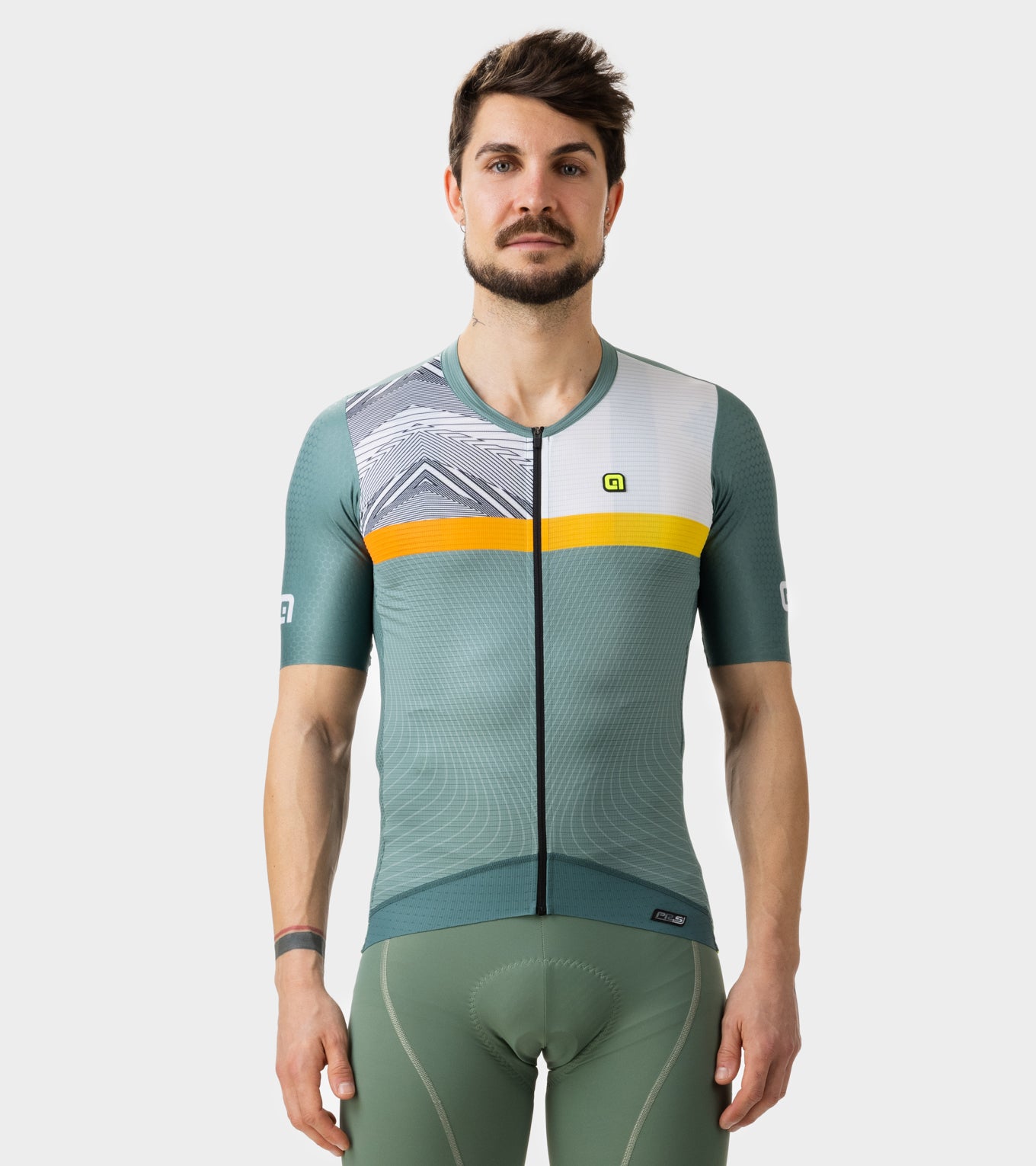 maglia-manica-corta-uomo-al-cycling-zig-zag-top-di-gamma-aerodinamico image 7
