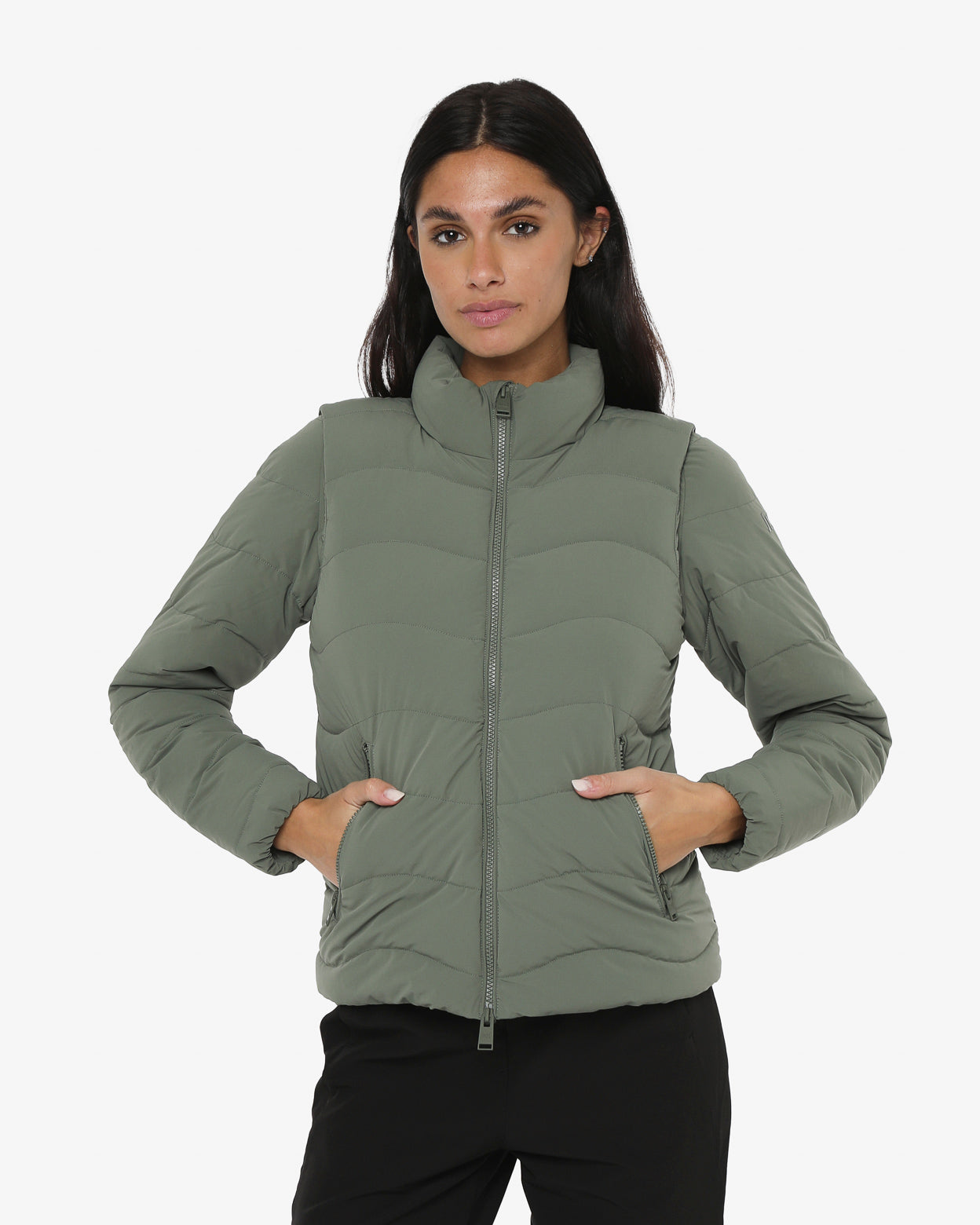 jaked-giubbotto-j-urban-giacca-donna-idrorepellente-con-maniche-staccabili image 2