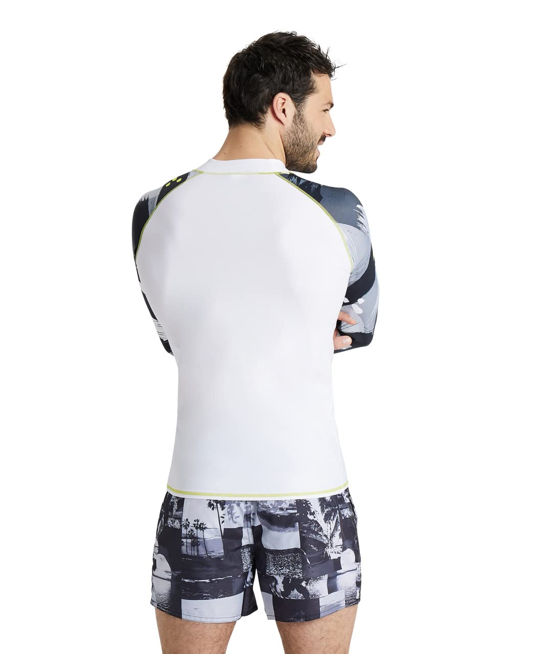 arena-m-rash-vest-l-s-allover-rash-guard-uomo-a-maniche-lunghe image 3