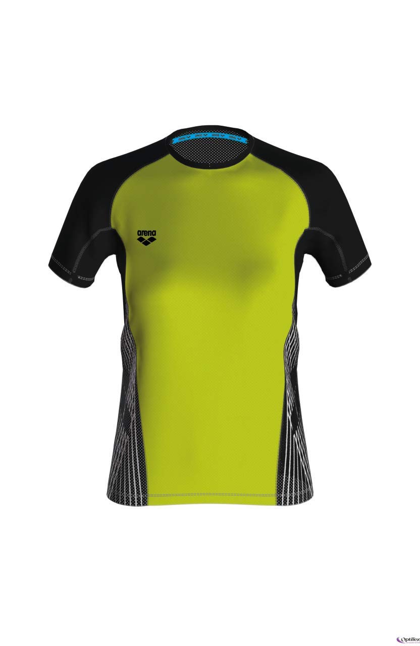 arena-w-run-s-s-panel-maglia-donna-t-shirt-running-traspirante image 5