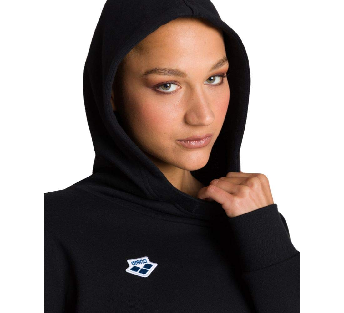 arena-felpa-con-cappuccio-team-hoodie-donna-stile-streetwear-retr-cotone-felpato image 5