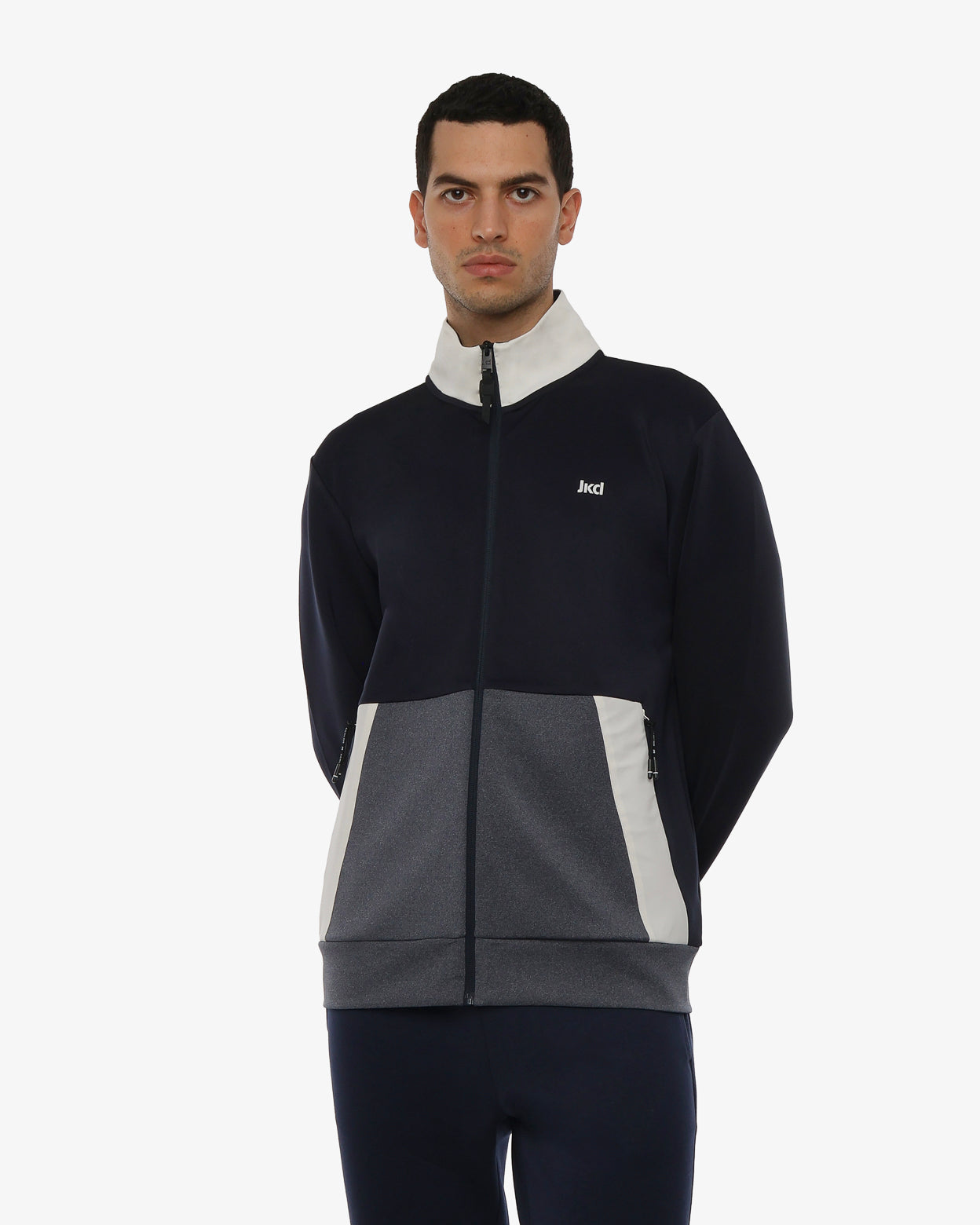 jaked-felpa-full-zip-citizen-con-zip-intera-sportswear-uomo image 2
