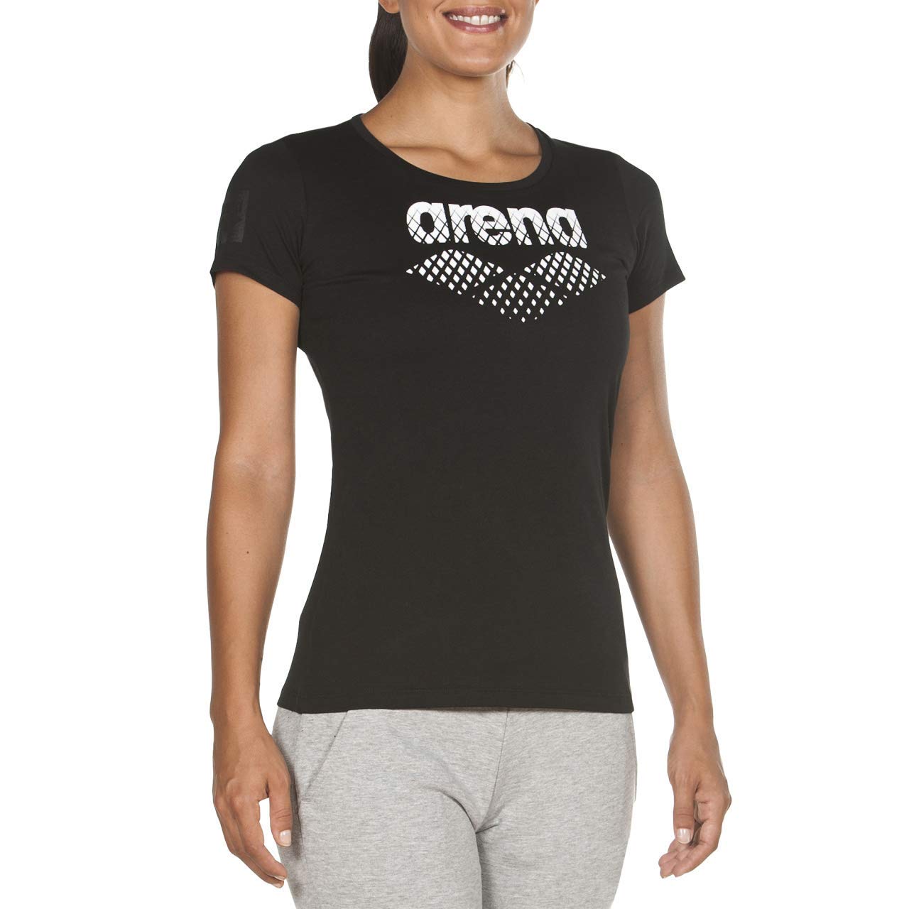 arena-w-essential-big-logo-t-shirt-donna image 3