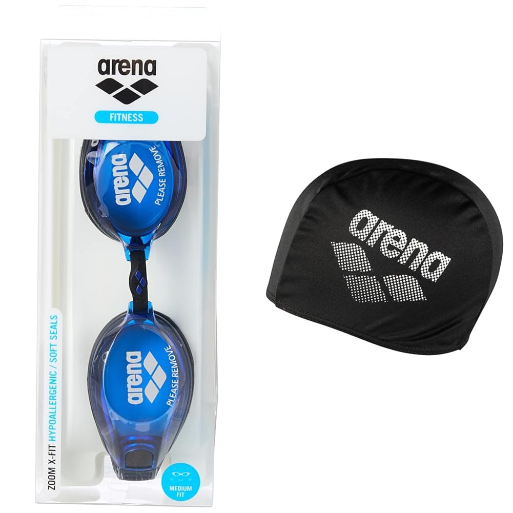 arena-zoom-x-fit-occhialini-da-nuoto-unisex-adulto-con-lenti-ampie-anti-appannam image 4