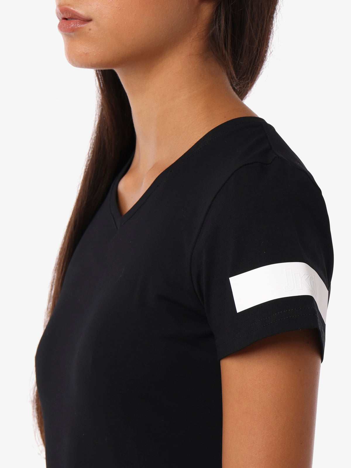 t-shirt-jaked-sportswear-icon-a-manica-corta-girocollo-aderente-in-cotone-con-st image 7