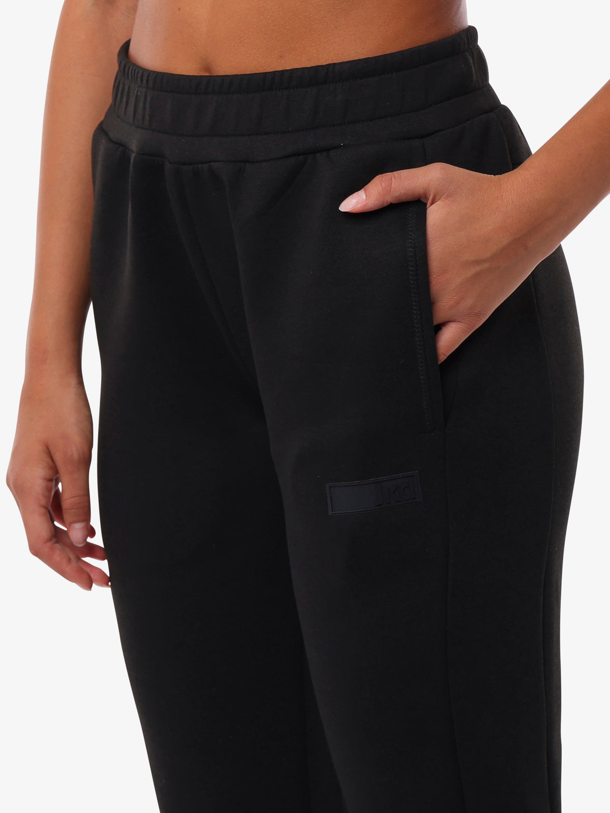 jaked-pantaloni-arctic-donna-morbidi-in-scuba-con-tasche-laterali image 5