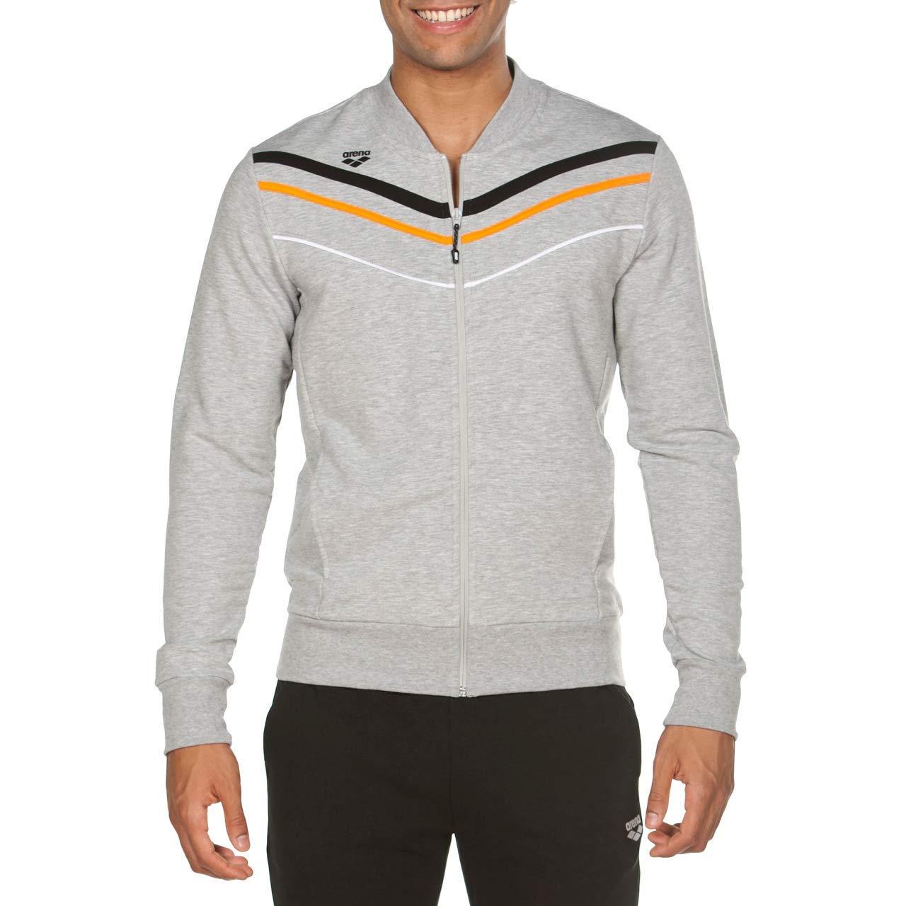 arena-gym-f-z-jacket-giacca-sportiva-uomo-con-zip-integrale-2 image 1