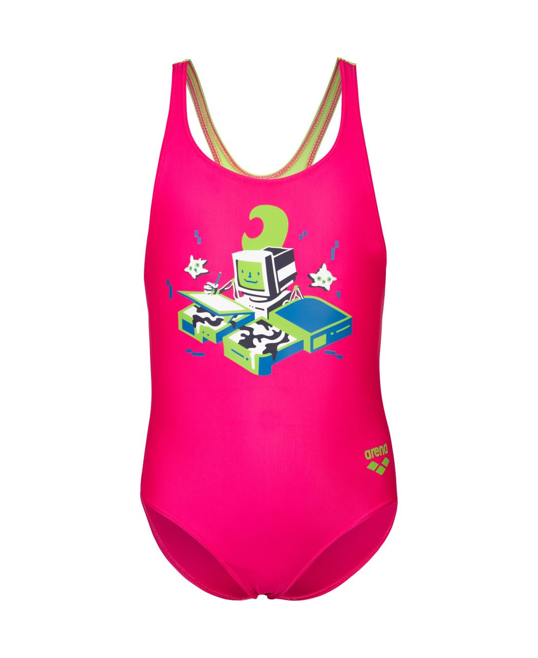 arena-kids-girl-s-arena-game-swimsuit-swim-pro-back-costume-intero-bimba-0-24 image 3