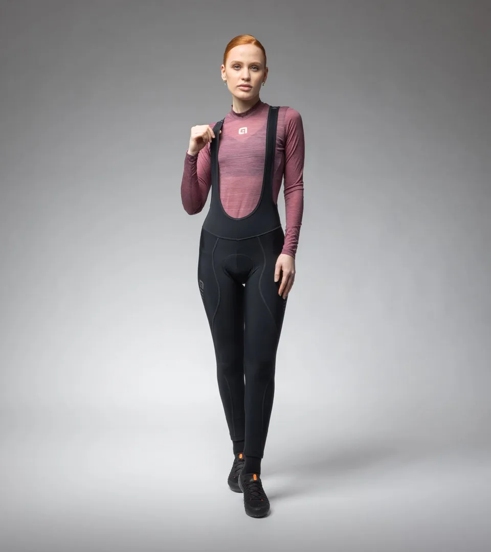 al-cycling-calzamaglia-con-bretelle-donna-essential-invernale image 1