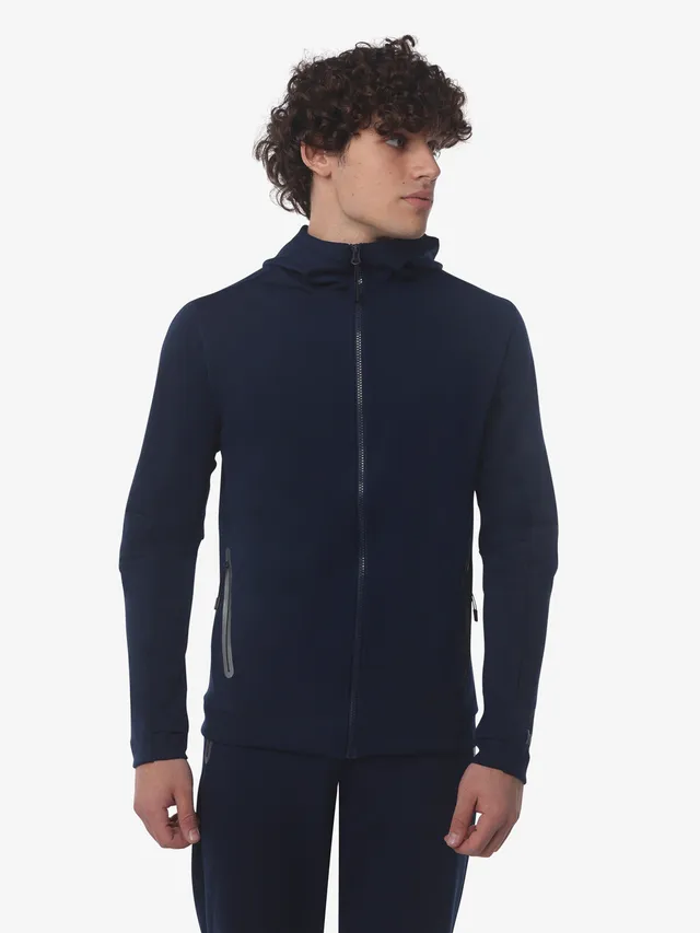 jaked-felpa-new-york-con-cappuccio-felpa-tecnica-unisex-per-fitness-running-e-pa image 1