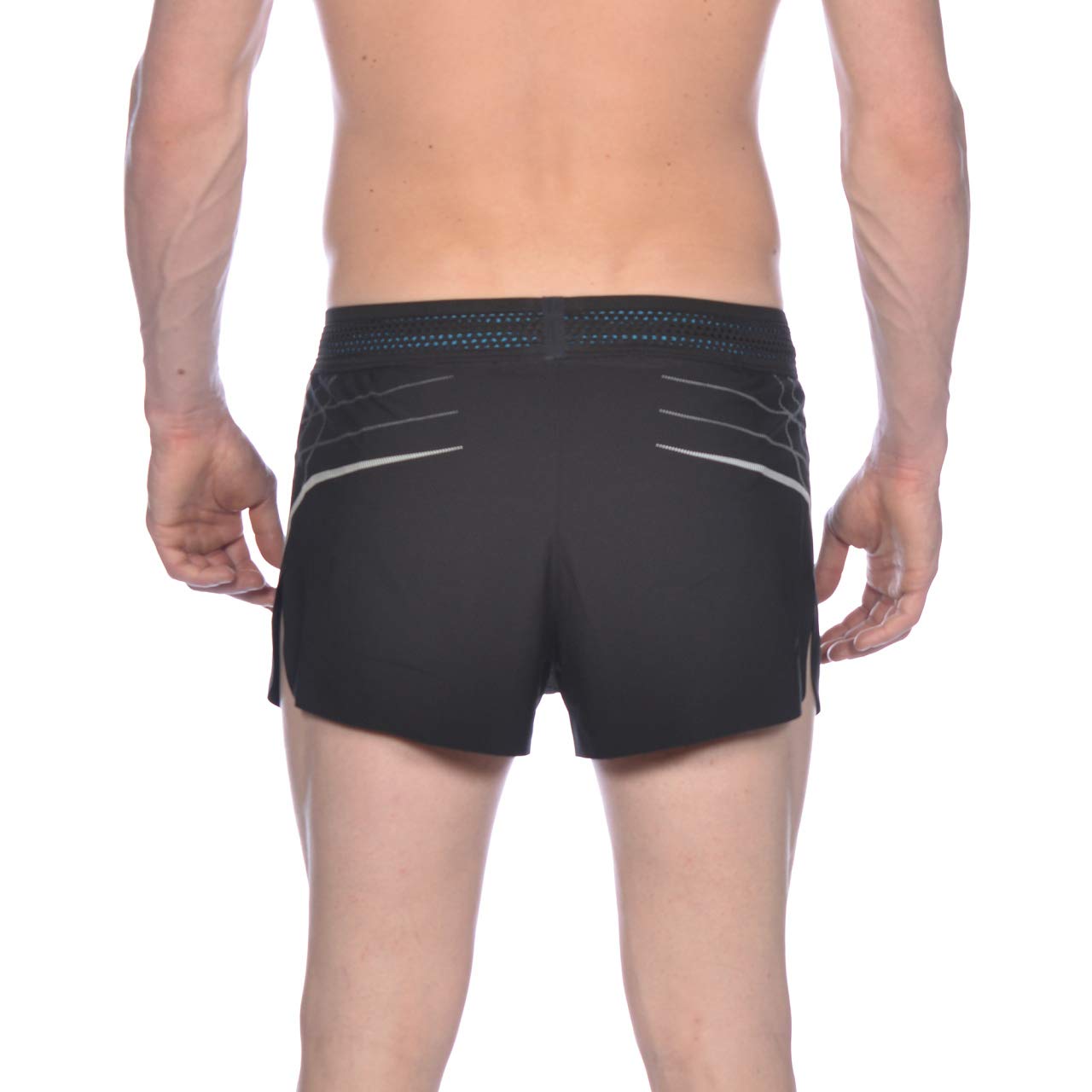 arena-a-one-pantaloncino-con-spacchetto-laterale-da-uomo-nero-black-l image 6