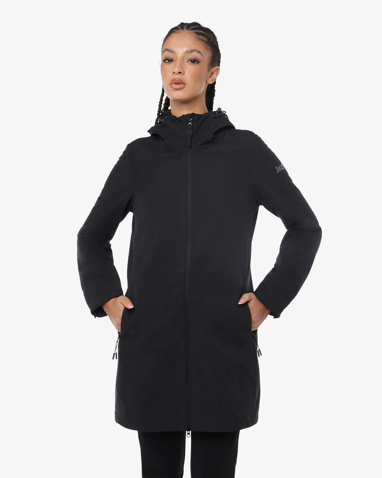 giacca-armor-jaked-donna-impermeabile-con-cappuccio-regolabile image 2