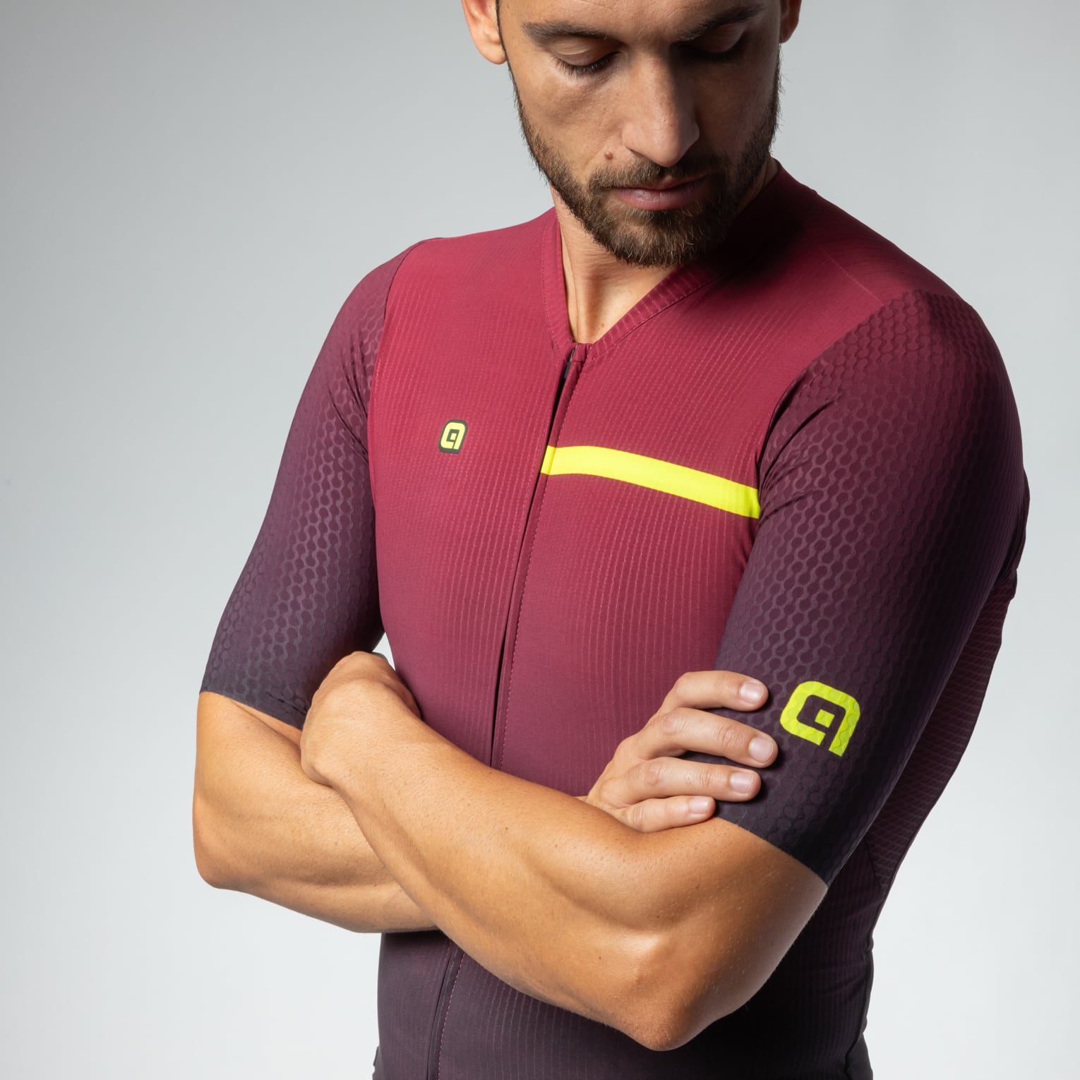 al-cycling-sprinter-maglia-manica-corta-uomo-jersey-traspirante-drain-cool image 8