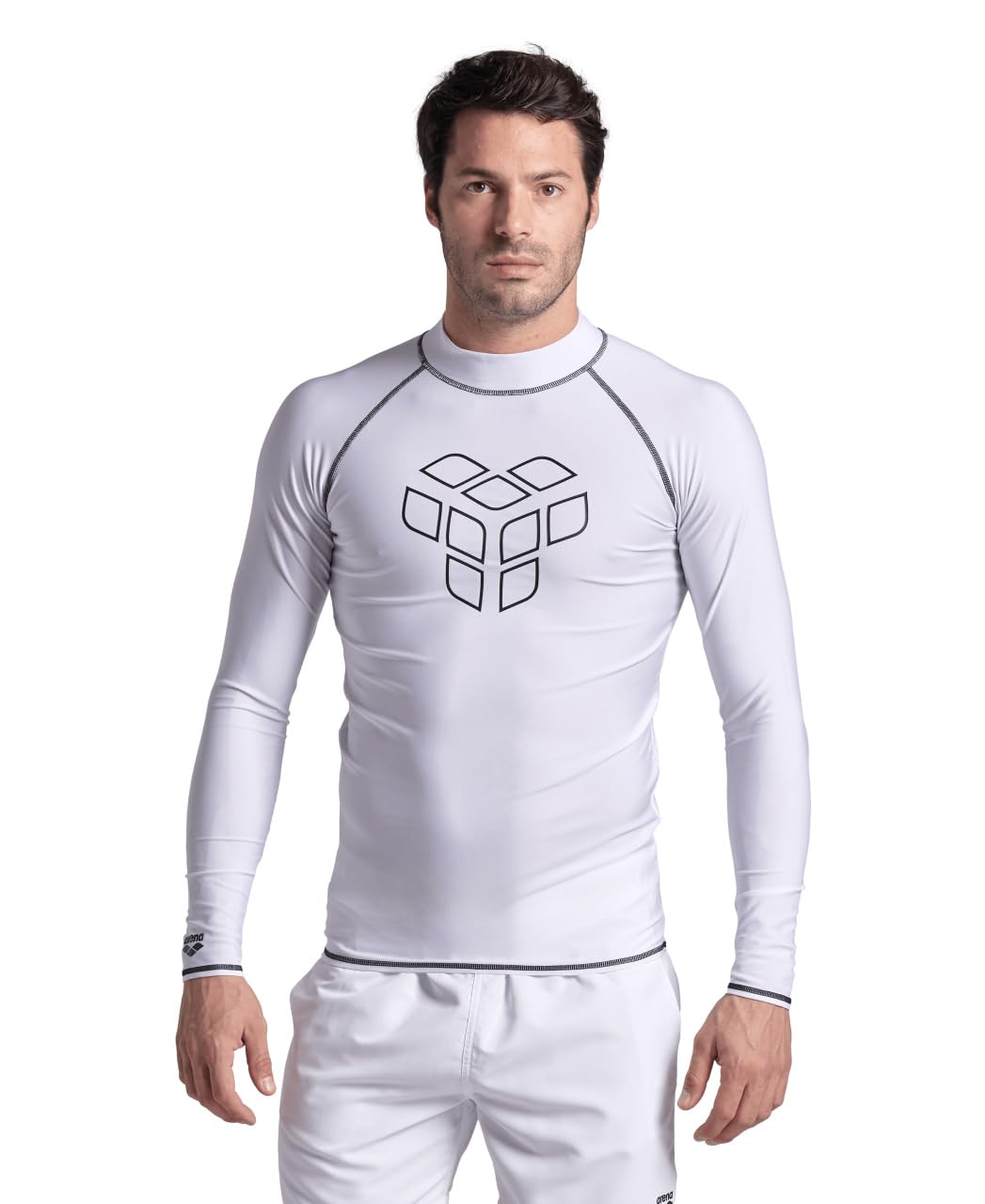 arena-men-s-rash-vest-l-s-graphic-rash-guard-uomo image 1
